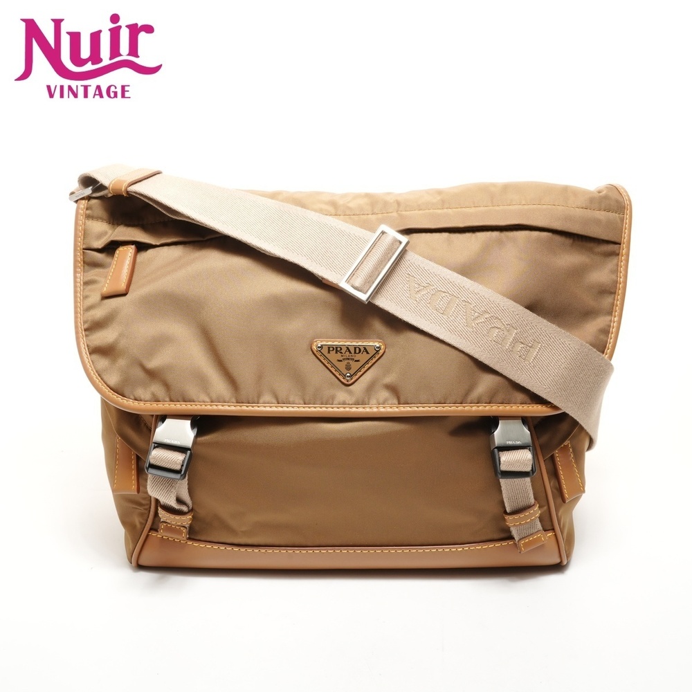 Prada Shoulder Bag Re Beige
